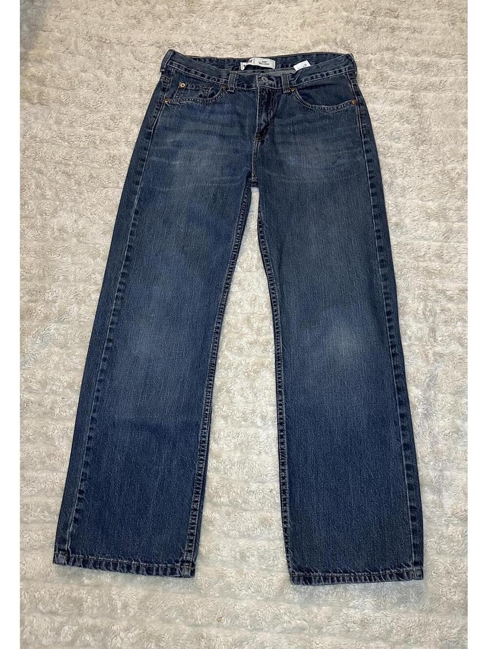 Levi's 550 Relaxed Fit medium wash straight leg denim jeans Size 29x29 - Picture 1 of 10